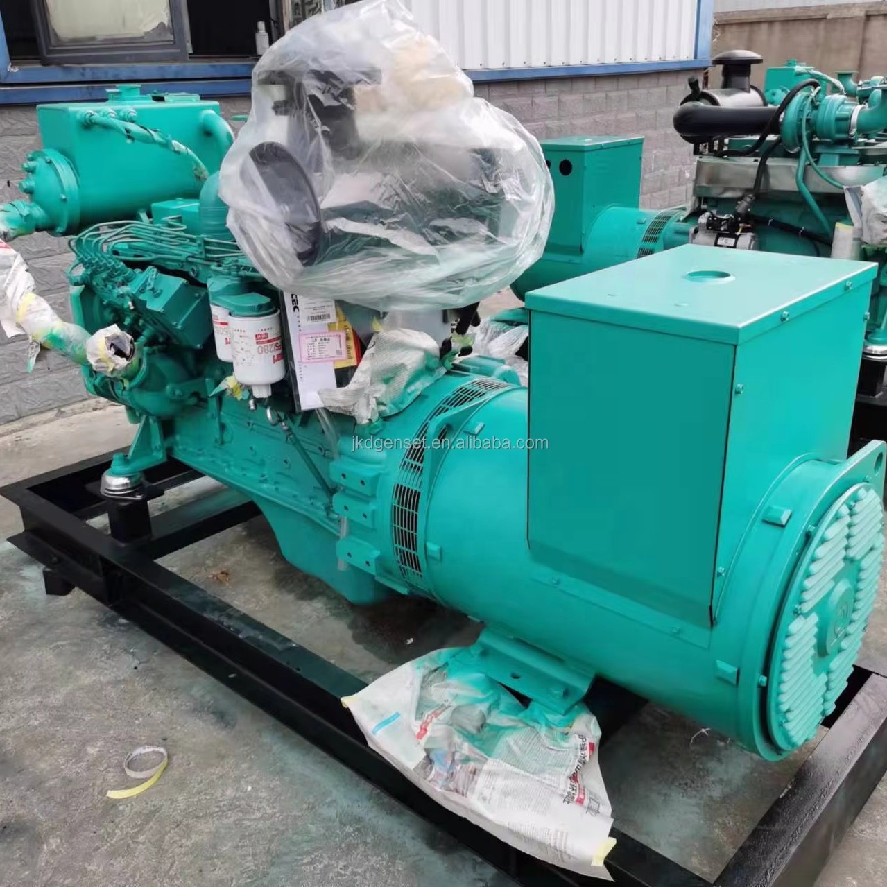 Electric Boat Engine 100KW Diesel Engine Alternator Set Superior Motor Boat Engines Battery Good Won't Turn Over